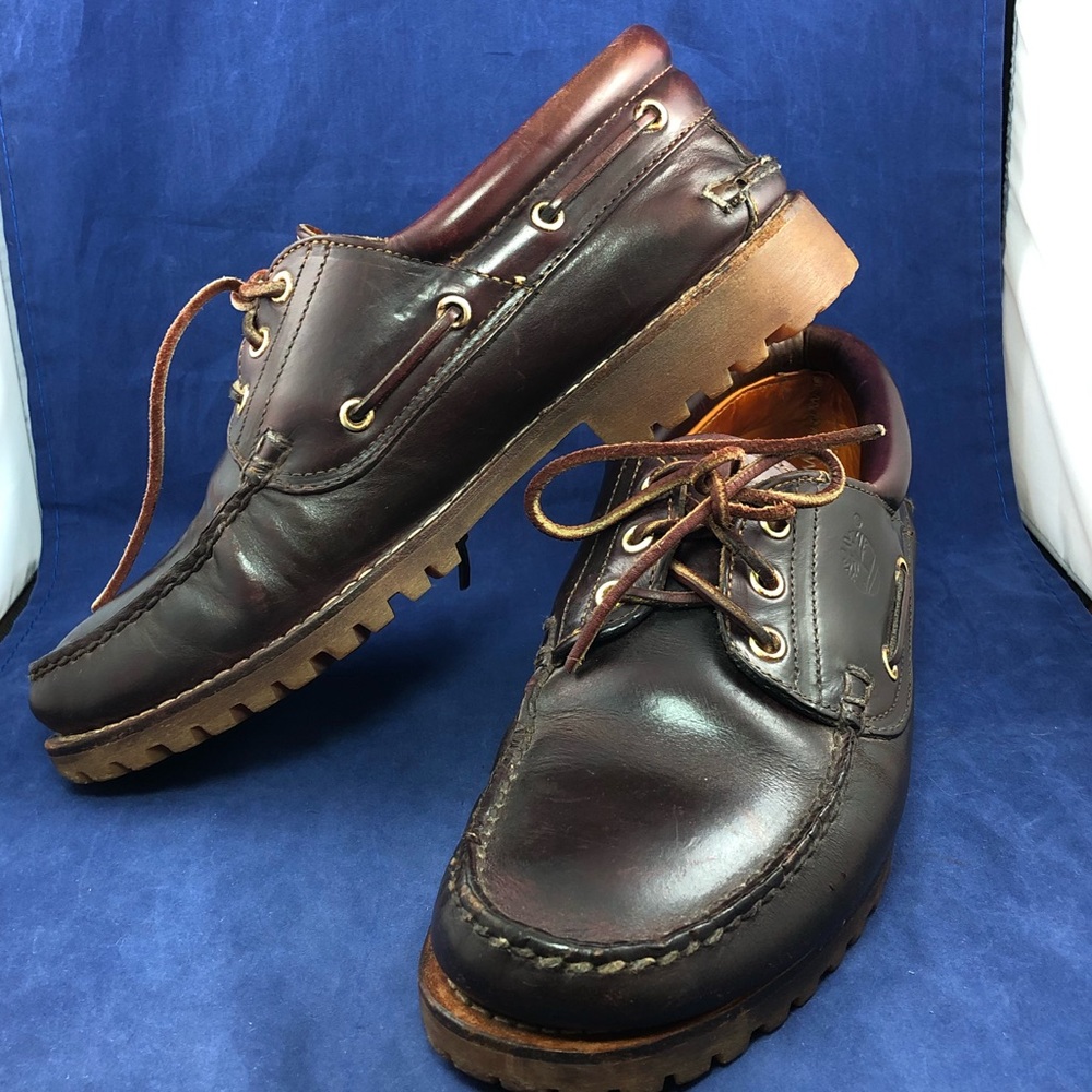 Men’s Timberland classic 3-eye lug shoe boat shoe
